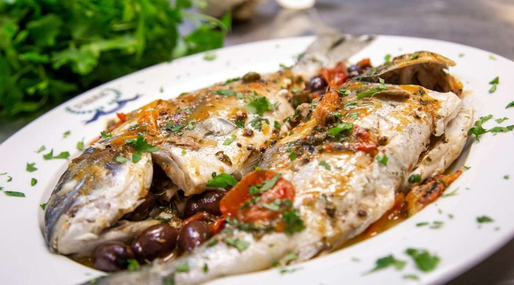 Orata all'acqua pazza