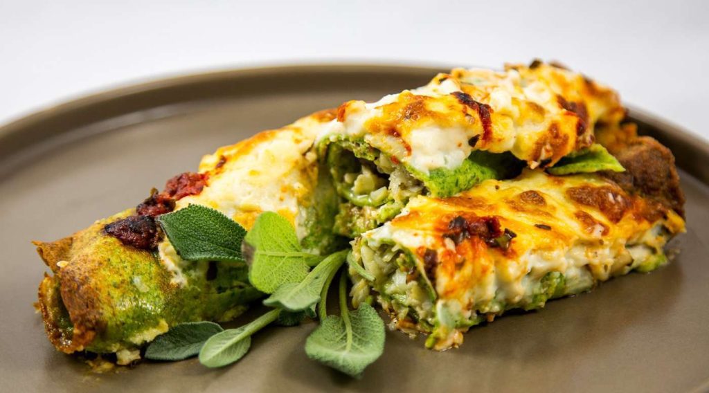 Crepes di spinaci